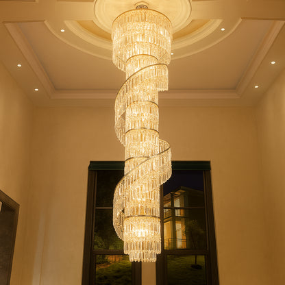 Aurelia Helix Crystal Chandelier