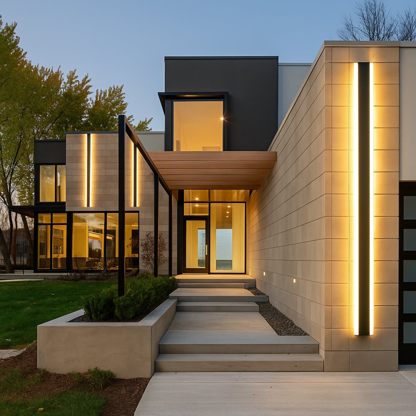 NovaLume Orbis LED Lantern Pair